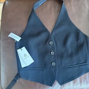 Aritzia halter top blazer